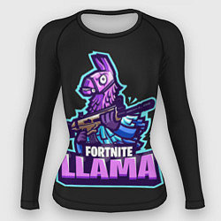 Рашгард женский Fortnite LLAMA, цвет: 3D-принт