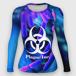 Рашгард женский PLAGUE INC, цвет: 3D-принт