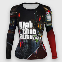 Рашгард женский Grand Theft Auto V, цвет: 3D-принт