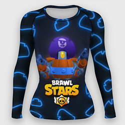 Рашгард женский Brawl Stars Darryl, цвет: 3D-принт