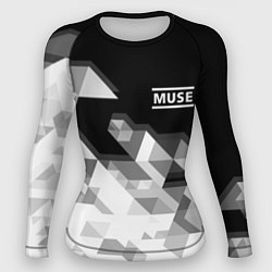 Рашгард женский Muse, цвет: 3D-принт