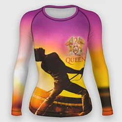 Рашгард женский Queen, цвет: 3D-принт