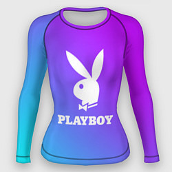 Рашгард женский PLAYBOY, цвет: 3D-принт