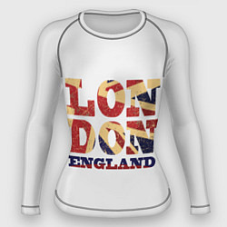 Рашгард женский London, цвет: 3D-принт