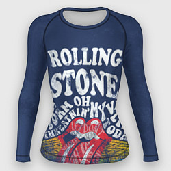 Рашгард женский Rolling Stone, цвет: 3D-принт