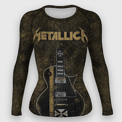 Рашгард женский Metallica, цвет: 3D-принт