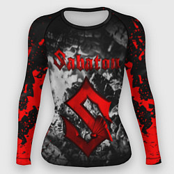 Рашгард женский SABATON, цвет: 3D-принт