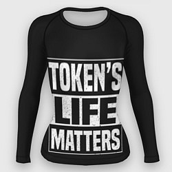 Женский рашгард TOKENS LIFE MATTERS
