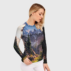 Рашгард женский Horizon Zero Dawn, цвет: 3D-принт — фото 2