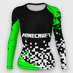 Рашгард женский Minecraft, цвет: 3D-принт