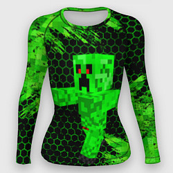 Женский рашгард MINECRAFT CREEPER