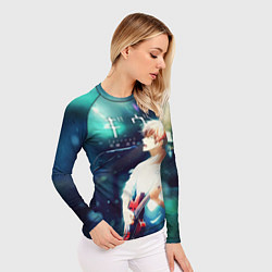 Рашгард женский Мафую Сато, цвет: 3D-принт — фото 2