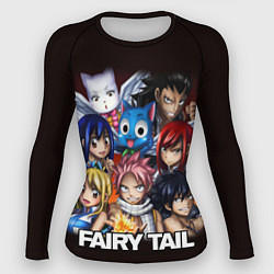 Рашгард женский FAIRY TAIL ХВОСТ ФЕИ, цвет: 3D-принт