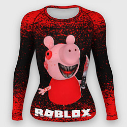 Рашгард женский Roblox Piggy, цвет: 3D-принт