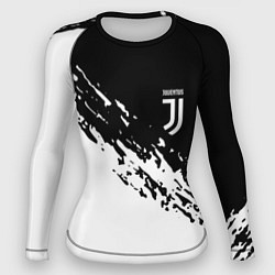 Рашгард женский JUVENTUS, цвет: 3D-принт