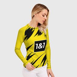 Рашгард женский Reus Borussia Dortmund 20-21, цвет: 3D-принт — фото 2