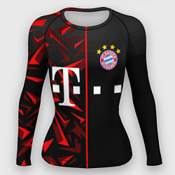 Рашгард женский FC Bayern Munchen Форма, цвет: 3D-принт