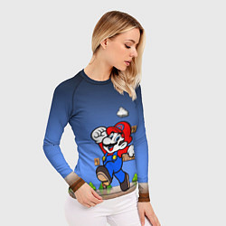 Рашгард женский Mario, цвет: 3D-принт — фото 2