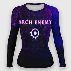 Женский рашгард Arch Enemy Neon logo