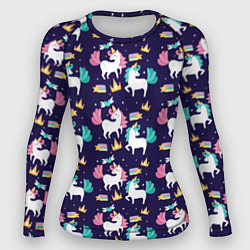 Женский рашгард Unicorn pattern