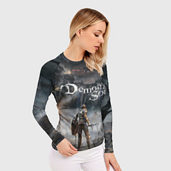 Рашгард женский Demons Souls, цвет: 3D-принт — фото 2