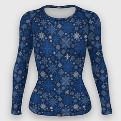Женский рашгард Снежные