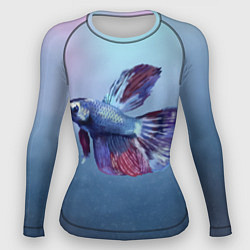 Рашгард женский Рыбка, цвет: 3D-принт