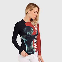 Рашгард женский RE3 Jill Valentine, цвет: 3D-принт — фото 2