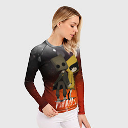 Рашгард женский Little Nightmares 2, цвет: 3D-принт — фото 2