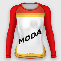 Рашгард женский Сода - MODA, цвет: 3D-принт