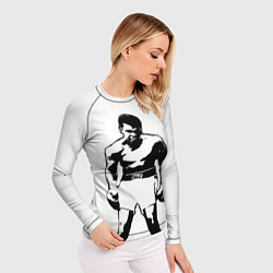 Рашгард женский The Greatest Muhammad Ali, цвет: 3D-принт — фото 2