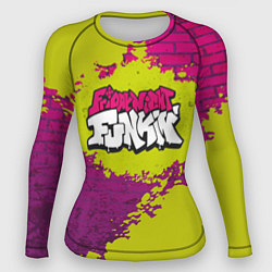 Рашгард женский Friday Night Funkin Кислотный, цвет: 3D-принт