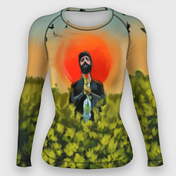 Женский рашгард Один в поле