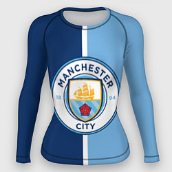 Рашгард женский МАНЧЕСТЕР СИТИ MANCHESTER, цвет: 3D-принт