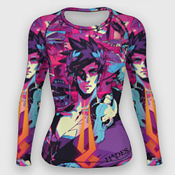 Рашгард женский Hades, цвет: 3D-принт