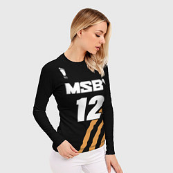 Рашгард женский 12 MSBY BLACK JACKALS, цвет: 3D-принт — фото 2