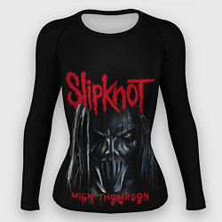 Рашгард женский MICK THOMPSON SLIPKNOT СЛИПКНОТ Z, цвет: 3D-принт