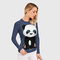 Рашгард женский Милая Панда Sweet Panda, цвет: 3D-принт — фото 2