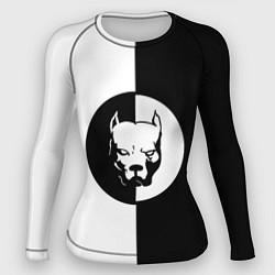 Рашгард женский PITBULL SYNDICATE ПИТБУЛЬ СИ, цвет: 3D-принт