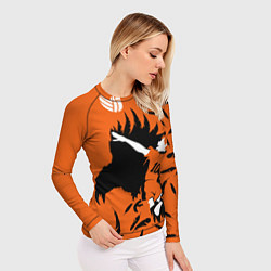 Рашгард женский ХИНАТА FLY!!, цвет: 3D-принт — фото 2