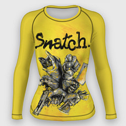 Рашгард женский Snatch: Art, цвет: 3D-принт