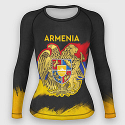 Женский рашгард Yellow and Black Armenia