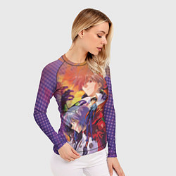 Рашгард женский Евангелион, цвет: 3D-принт — фото 2