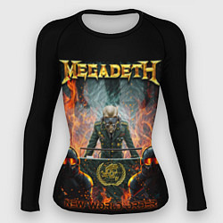 Женский рашгард Megadeth