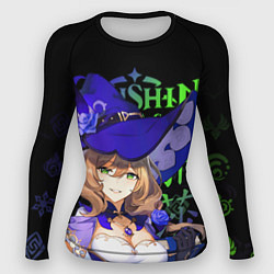 Рашгард женский Лиза, Genshin Impact, цвет: 3D-принт