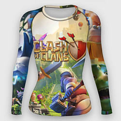 Женский рашгард CLASH OF CLANS БИТВА КЛАНОВ
