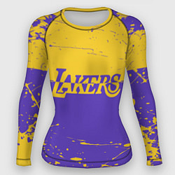 Рашгард женский Kobe Bryant - Los Angeles Lakers - NBA, цвет: 3D-принт
