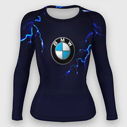 Рашгард женский BMW разряд молнии, цвет: 3D-принт