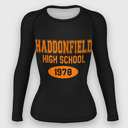 Рашгард женский Haddonfield High School 1978, цвет: 3D-принт