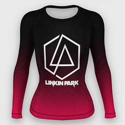 Женский рашгард LINKIN PARK LOGO CARBON